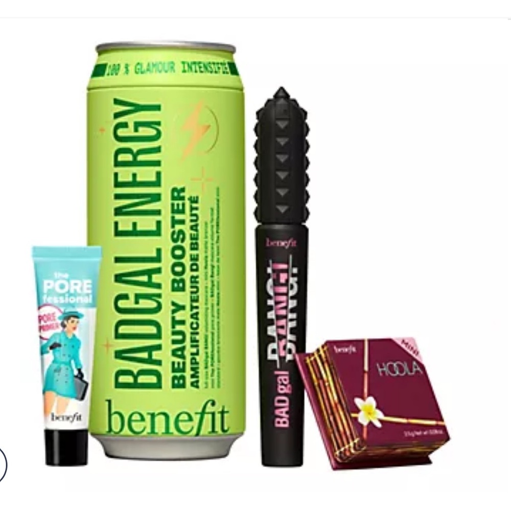 Benefit Cosmetics BADgal Energy Beauty Boost 100% amped up glam 3 item set